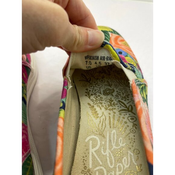 Keds Floral Multicolor Slip-On Sneakers - Picture 7 of 7